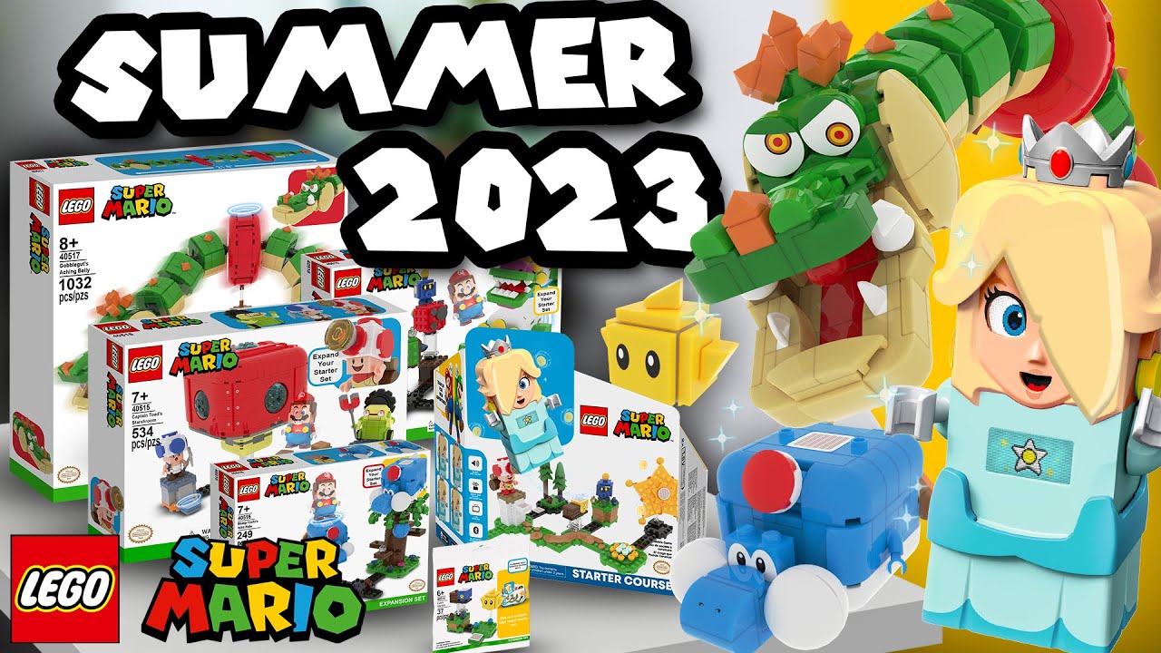 НОВЫЕ наборы LEGO Super Mario Лето 2023 WAVE 7 | Лучшая волна Марио | Индивидуальные наборы Марио