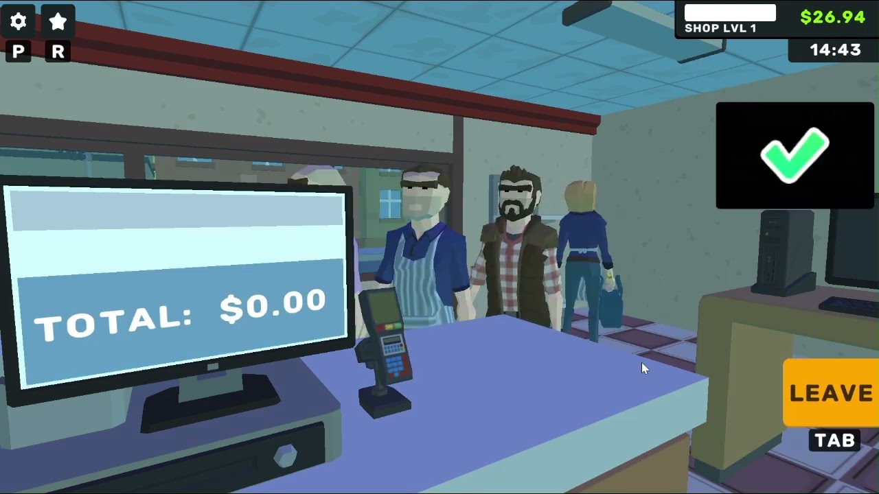 Supermarket Simulator: Store Manager Day-1
