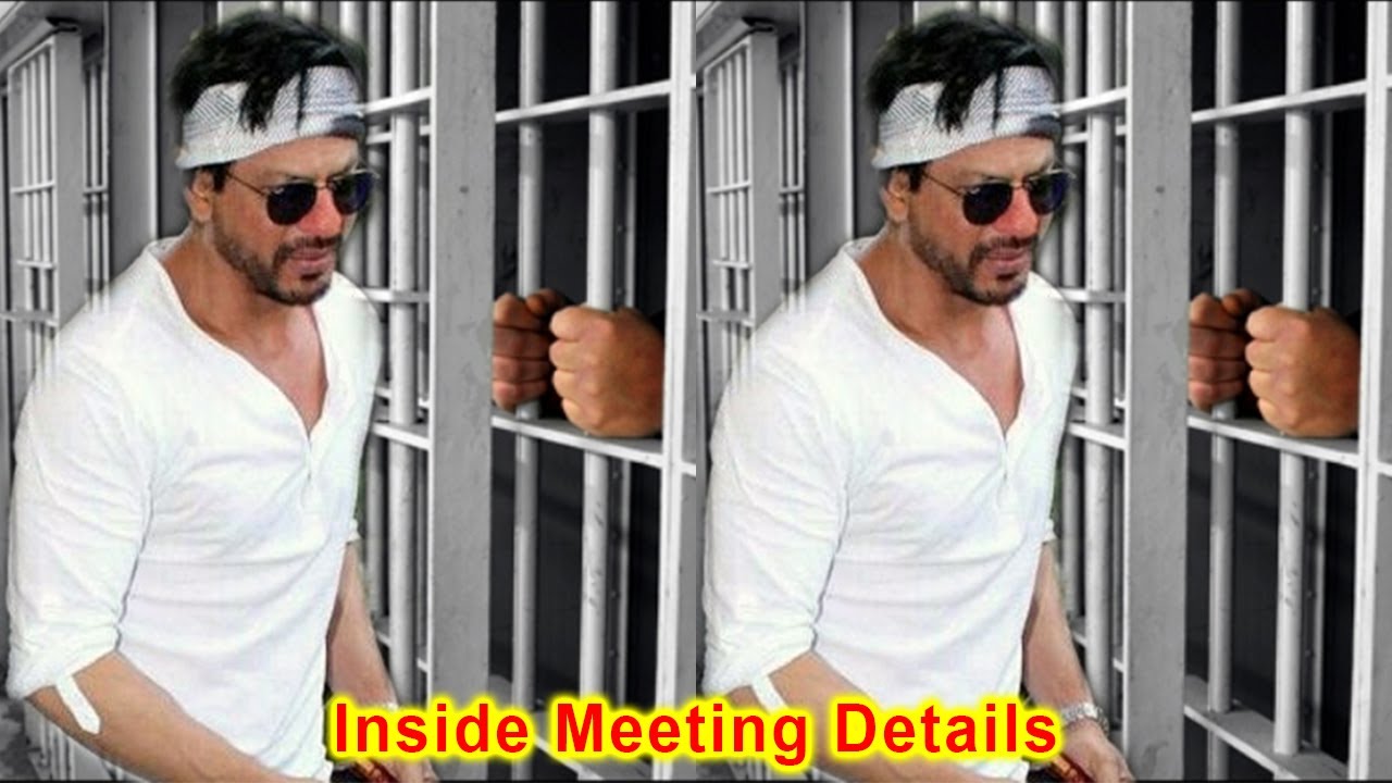 Shahrukh Khan Crying inside Jail while Meeting Aryan Khan in arthur Road Jail