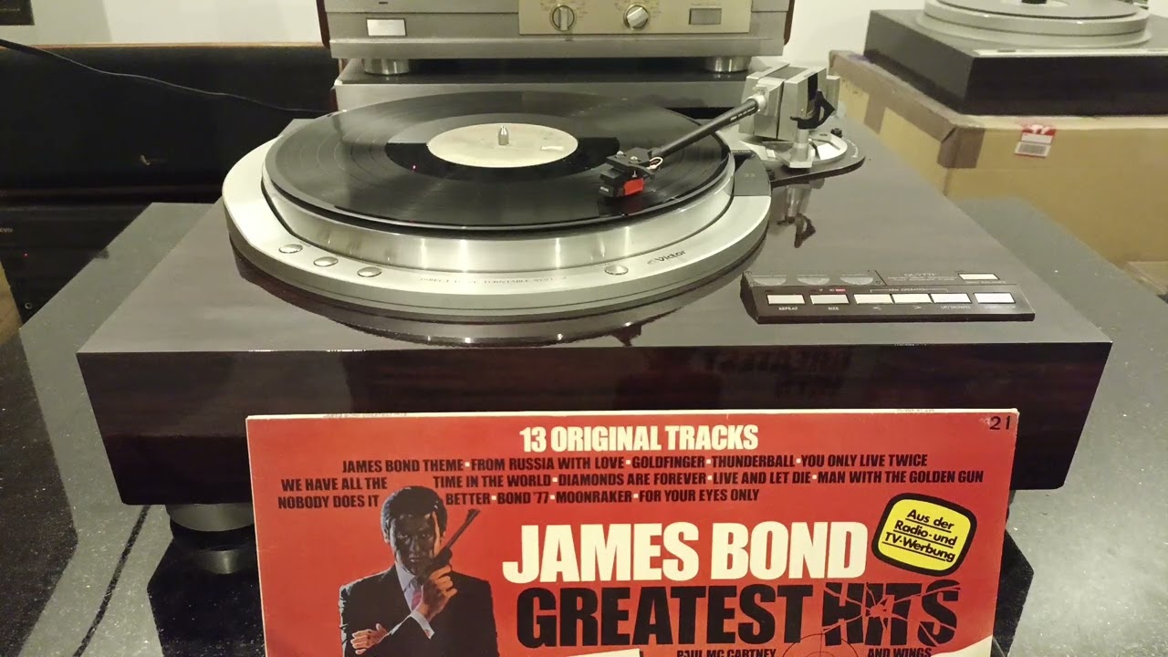 QL-Y77F playing JAMES BOND Titlesongs from 1962 - 1981 | Side 1