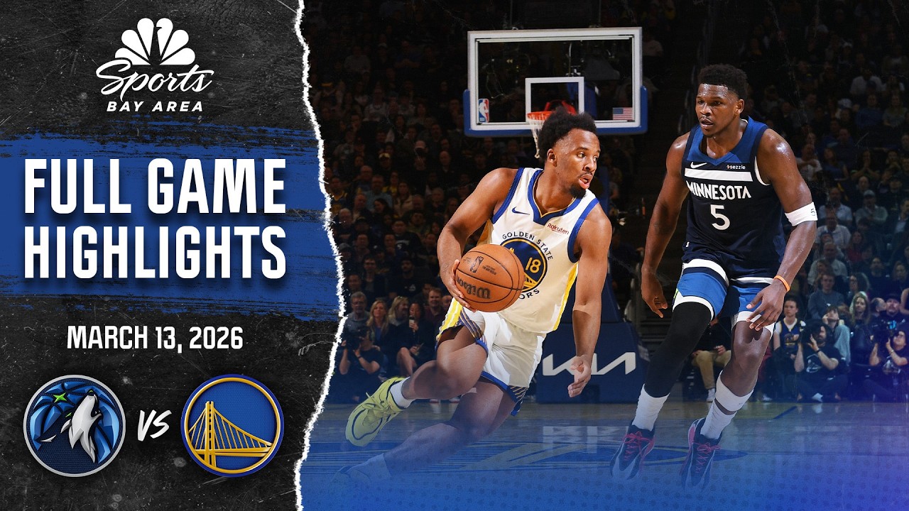 Warriors vs. Timberwolves highlights: Top plays in Golden State's 127-117 loss | NBC Sports BA