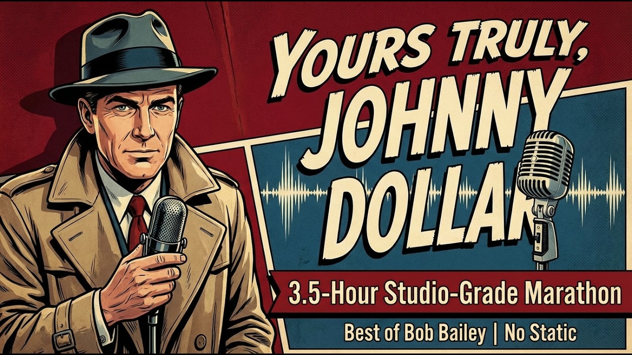 Yours Truly, Johnny Dollar | Bob Bailey’s Finest: 3.5-Hour Pristine Restoration