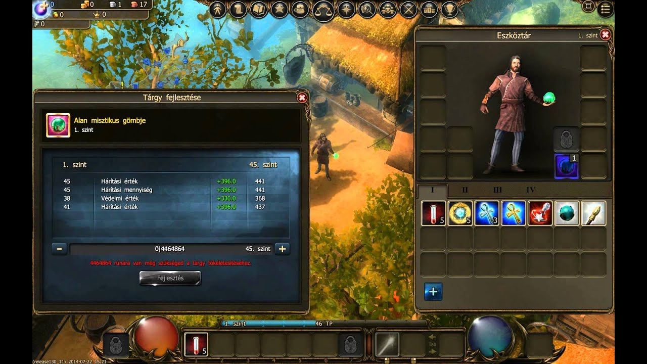Drakensang Online - Alan's Mystical Ball (upgrade + stat)