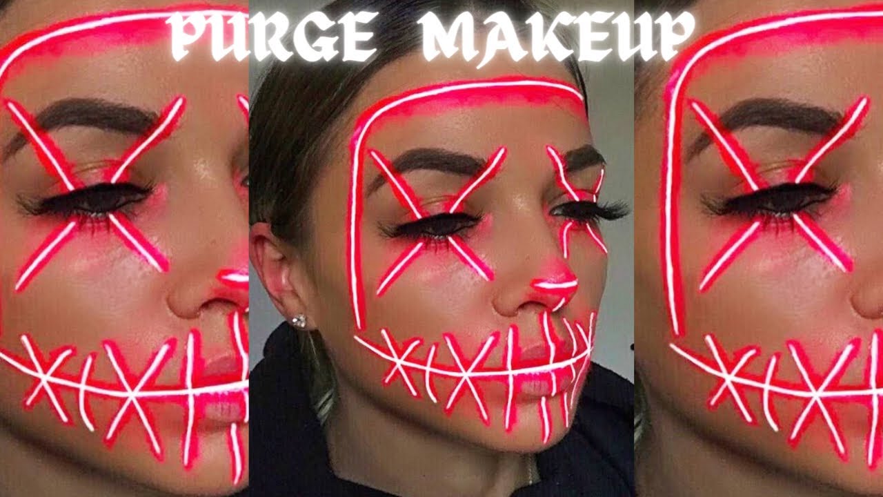 Purge Makeup Tutorial| Halloween Makeup