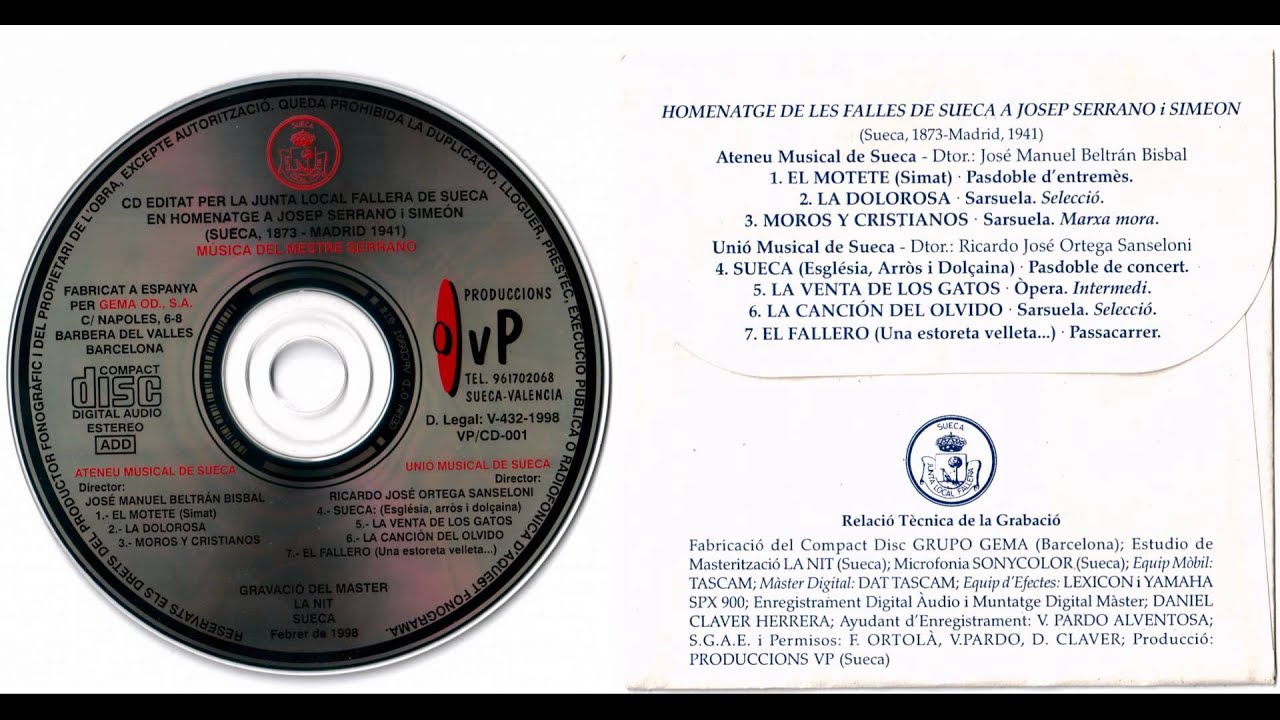01 - Ateneu Musical de Sueca - El Motete (Simat)