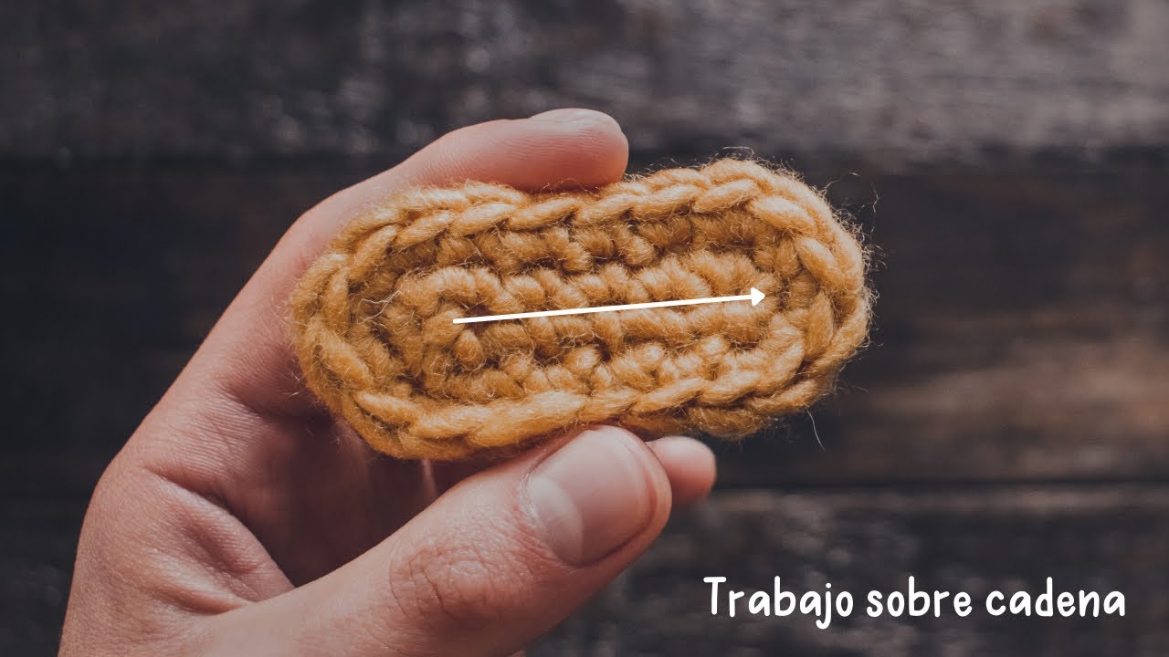 Tejer sobre cadena | técnica para amigurumis