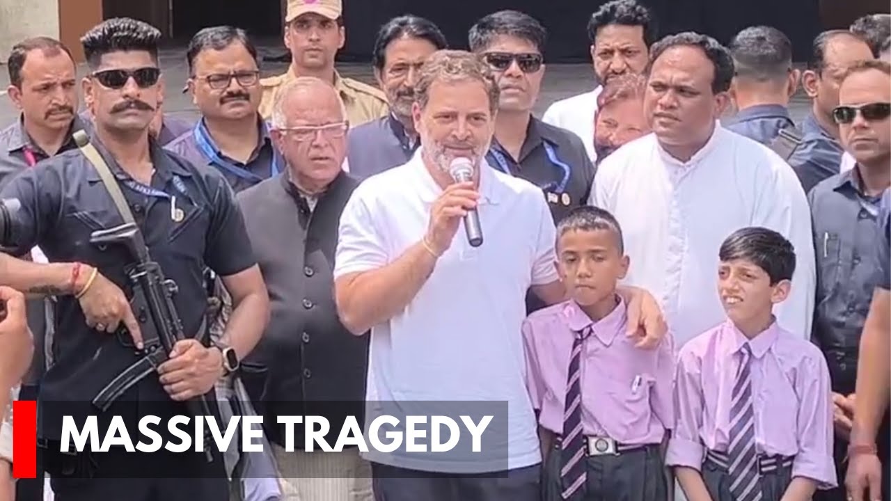Rahul Gandhi: Poonch Witnessed Massive Tragedy Due To Pak Shelling