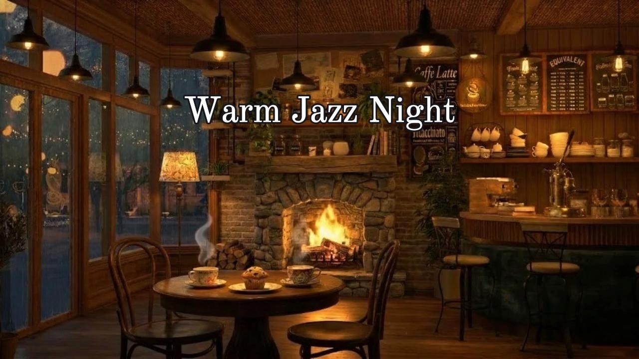 Cozy Coffee Shop & Smooth Piano Jazz [lofi jazz / rain ambience / chill vibes]