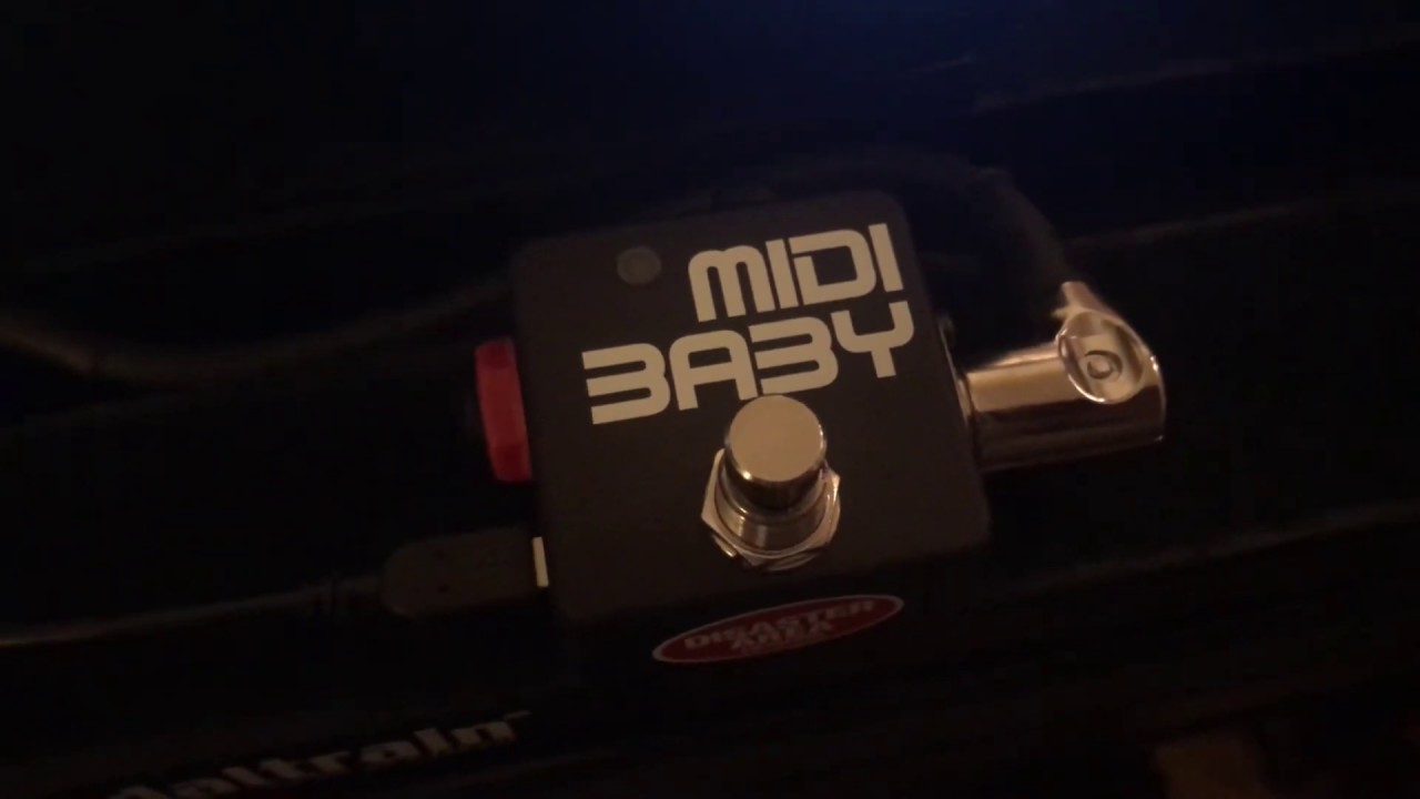 HX Stomp w/ Disaster Area MIDI Baby