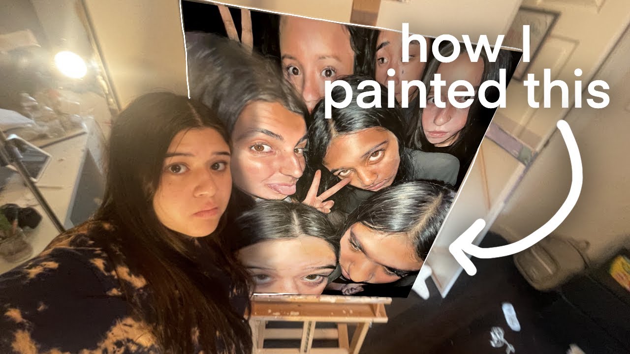 struggles of being an acrylic painter