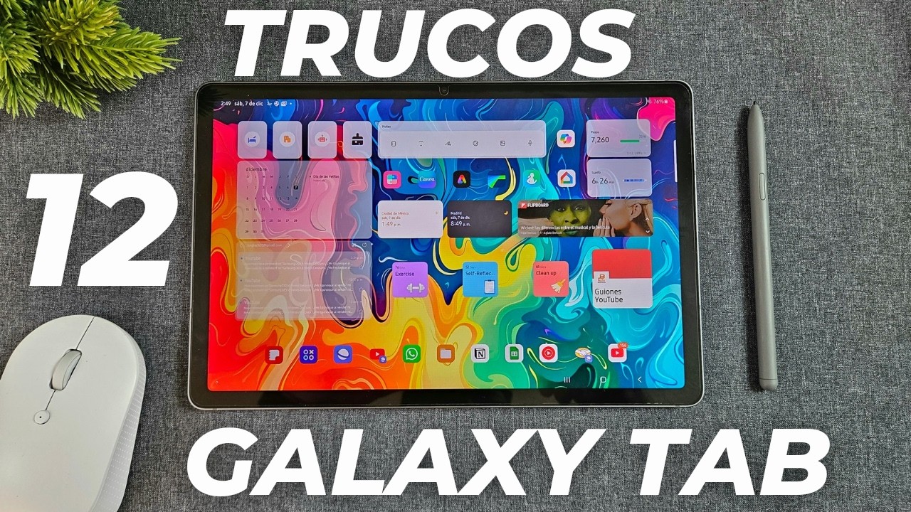 12 trucos Galaxy Tab - Aprende a usar al MAXIMO tu Tablet