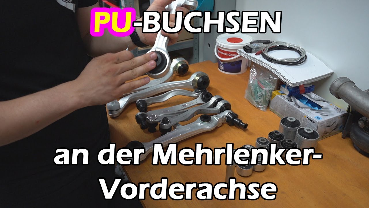 PU-Buchsen an der Mehrlenker Audi Achse - Erkl&auml;rung und Einbau | DRUCKSCHMIEDE