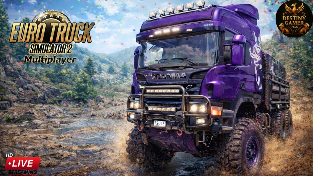 🔴Euro Truck Simulator 2 லைவ் | ETS2 Tamil Stream | Multiplayer + Chill Gameplay | தமிழ் #ets2 #live