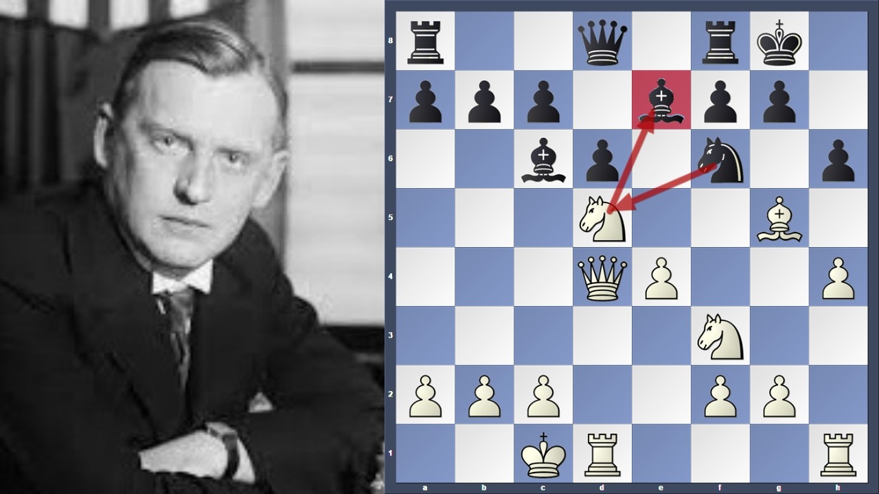 Alexander Alekhine vs Hoelscher 1933