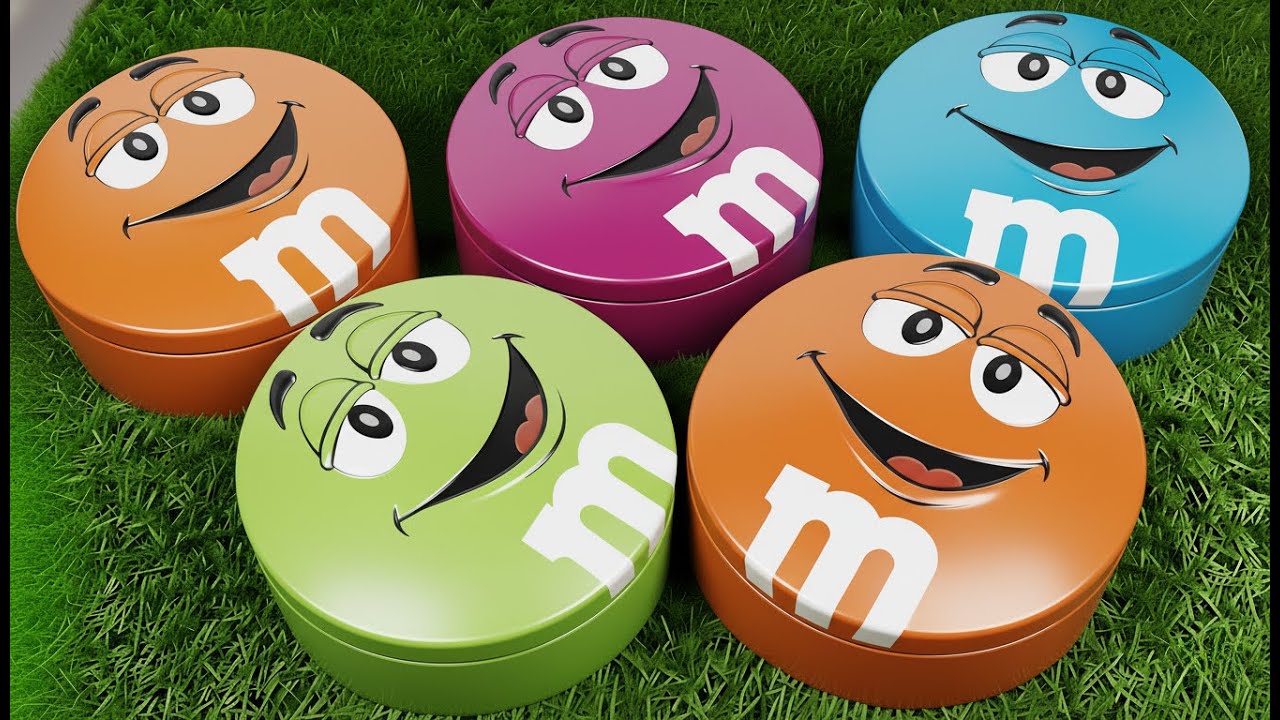 30 Minutes Satisfying with Unpacking Yummy Paw Patrol and Delicious M&M'S Candy From Funny Tins ASMR
