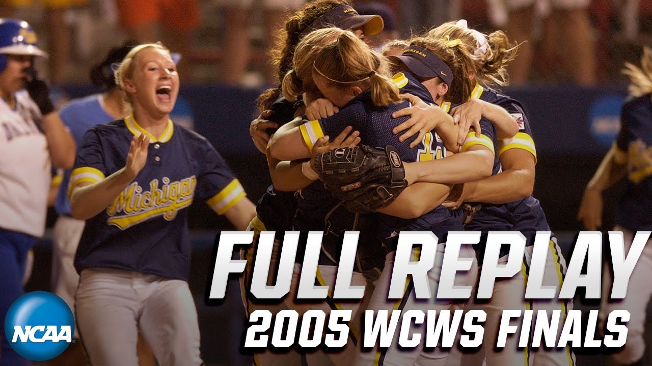 Michigan vs. UCLA: 2005 Women's College World Series | FULL REPLAY