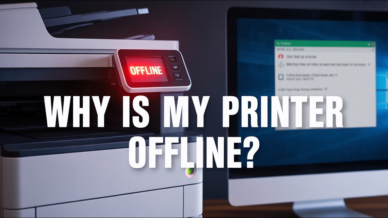 Why is my printer offline? Fix it FAST with this step-by-step guide for Windows and Mac.