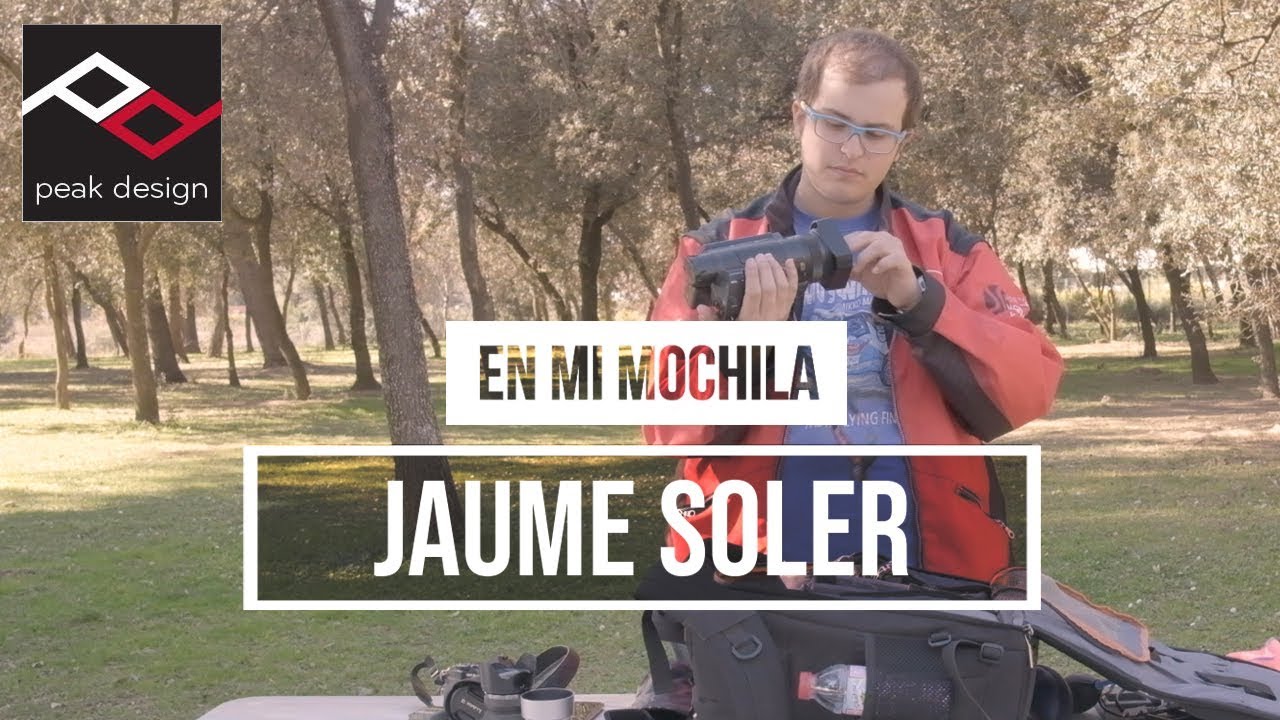 En mi mochila: Jaume Soler