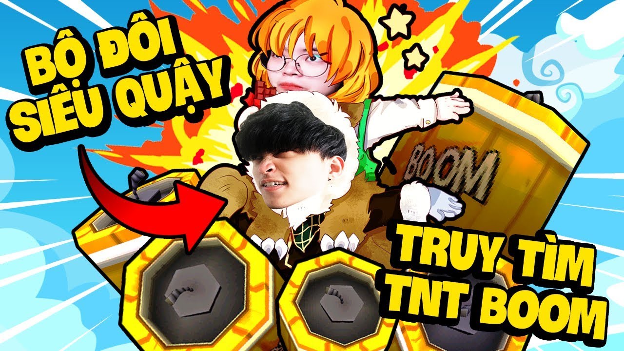 SIRO VÀ KAMUI NOOB - BỘ ĐÔI SIÊU QUẬY TÌM TNT PHÁ LÀNG TRONG MINI WORLD #2