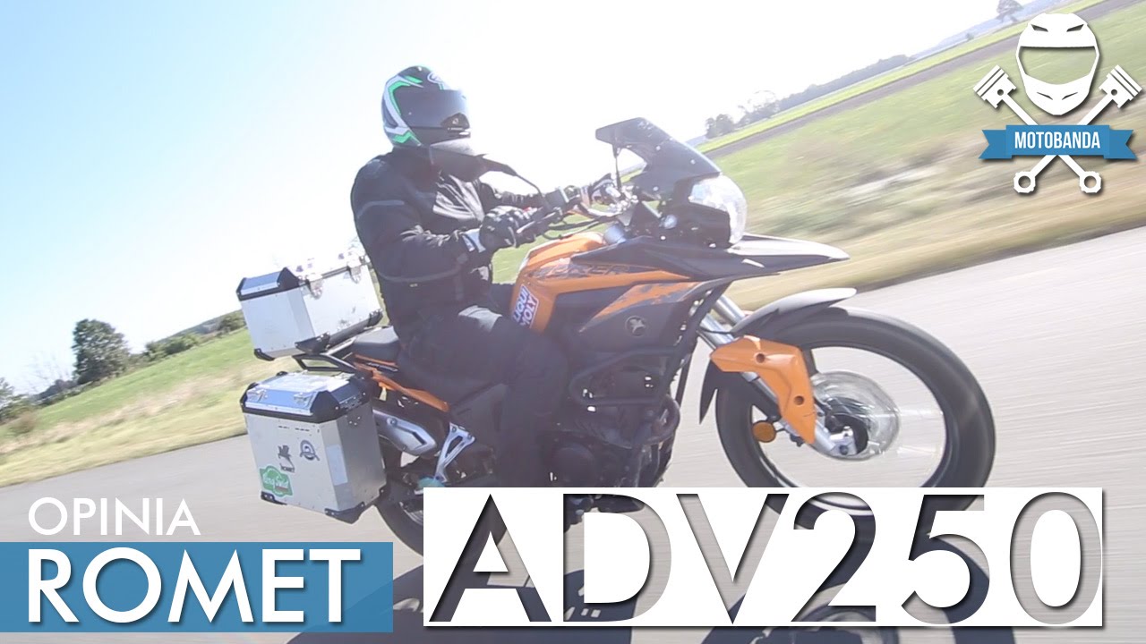 Turystyka w budżetowym wydaniu - Romet ADV 250 Opinia A2