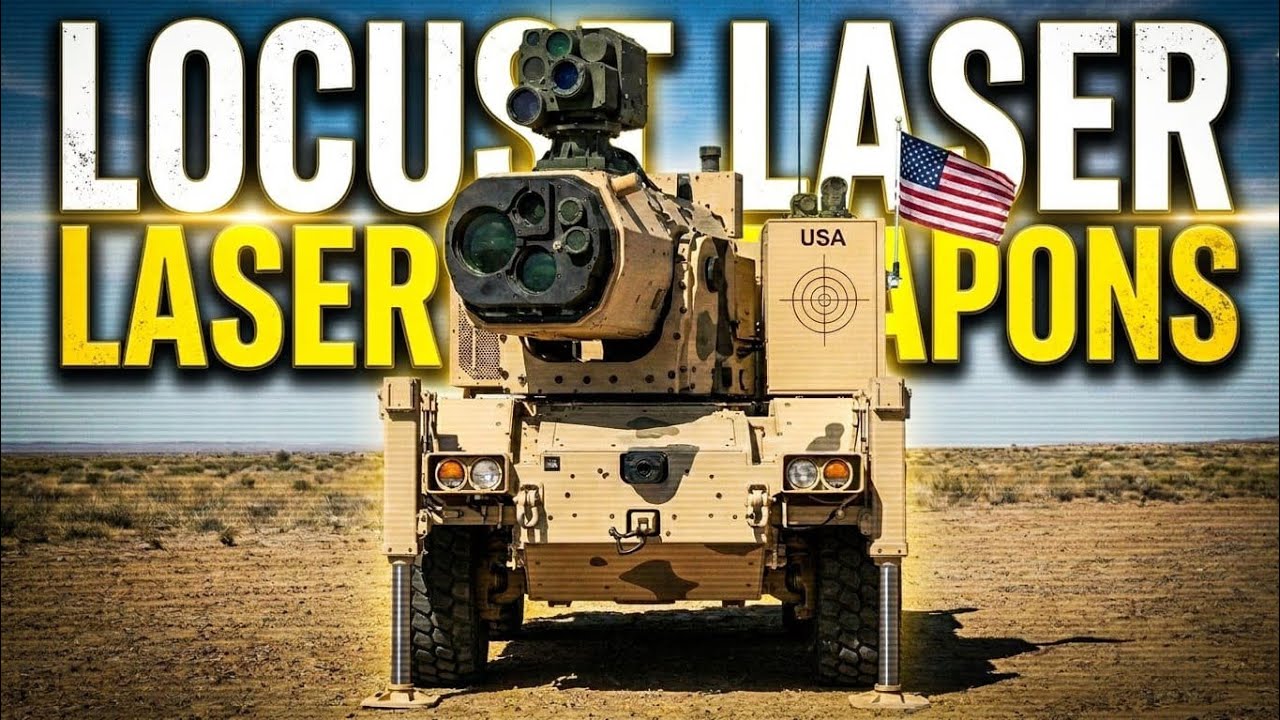 USA LOCUST Laser Weapon System SHOCKED The World | Deadly Anti-Drone Defense Technology