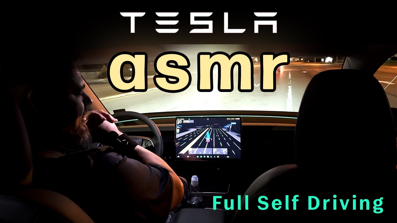 wholesome, whispered drive on Tesla FSD 14.2.2.3