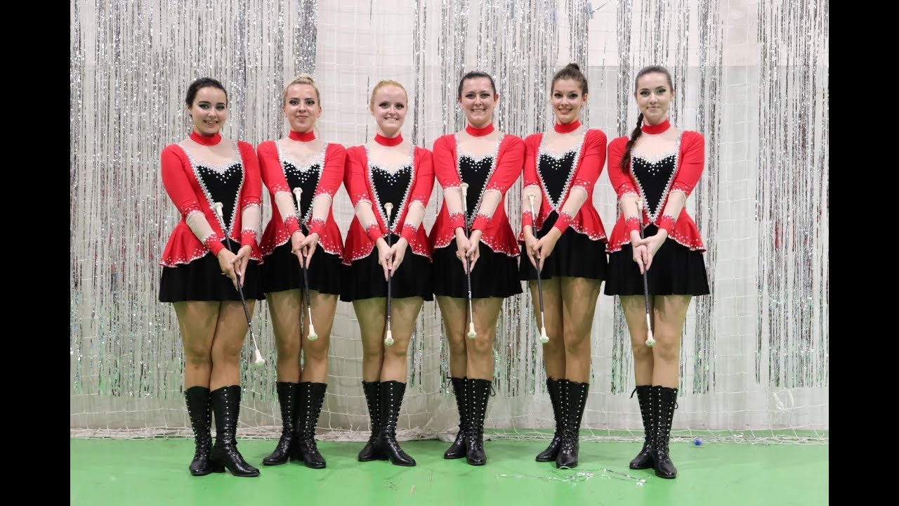 Mažoretky SPIRIT Senica - Miniformácia baton senior 2019