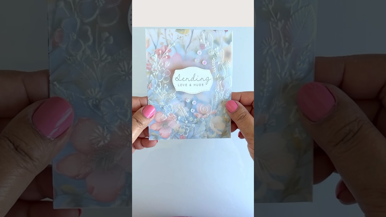 The Magic of Vellum in Cardmaking @SimonSaysStamp August 2024 Card Kit #cardmaking #crafts #tutorial