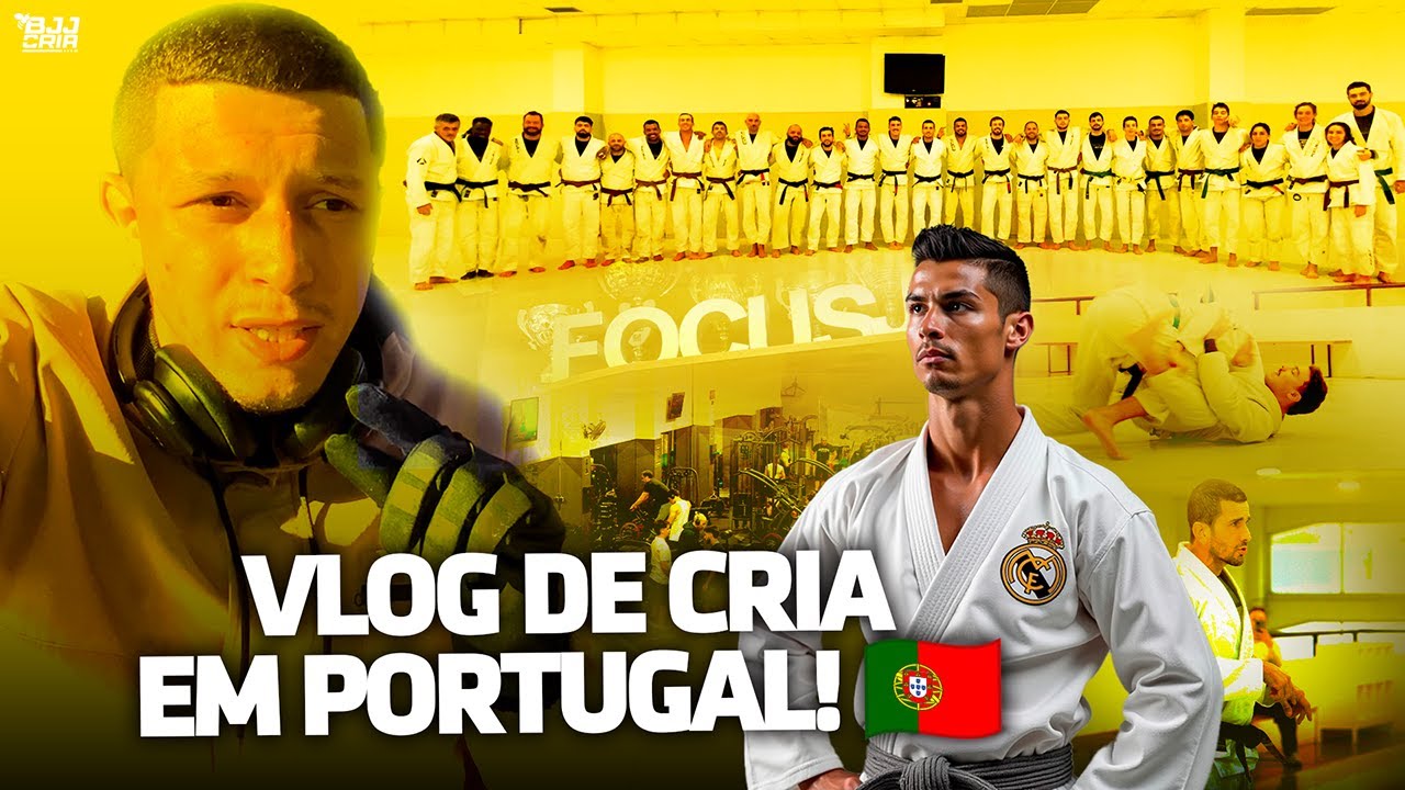 CONHECEMOS UMA DAS MAIORES ACADEMIAS DE JIU-JITSU DA EUROPA! I VLOG DE CRIA EM PORTUGAL NA FOCUS BJJ