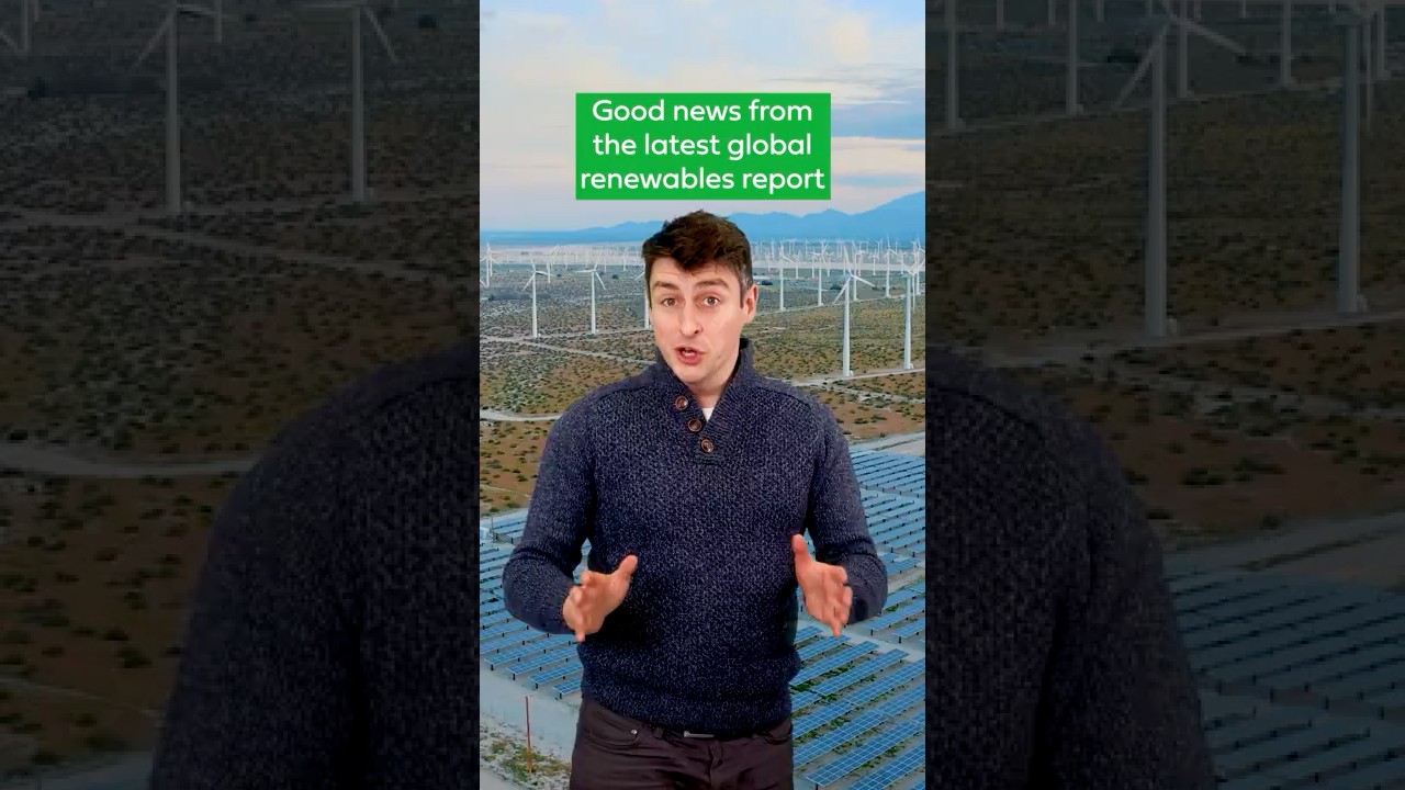 Хорошие новости из последнего отчета о возобновляемых источниках энергии