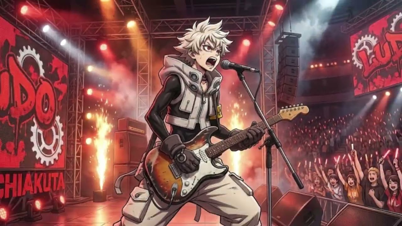 Gachiakuta | Ludo, nacido del desprecio 🗑️🔥 | Rock Anime IA