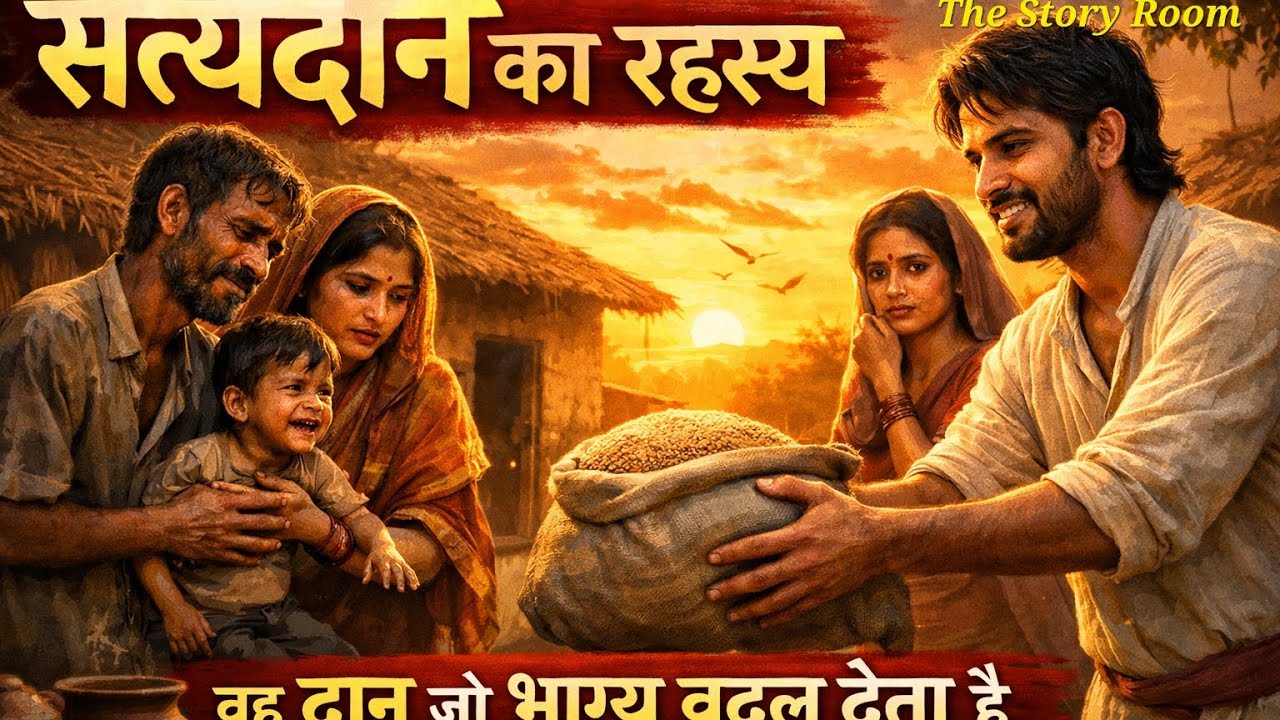 जब अर्जुन ने सब कुछ दान कर दिया… फिर हुआ चमत्कार | सत्यदान की कहानी। Hindi kahani 