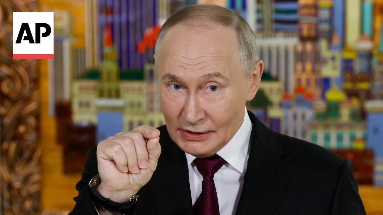 Putin accuses Europeans of sabotaging Ukraine peace efforts with 'unacceptable demands'