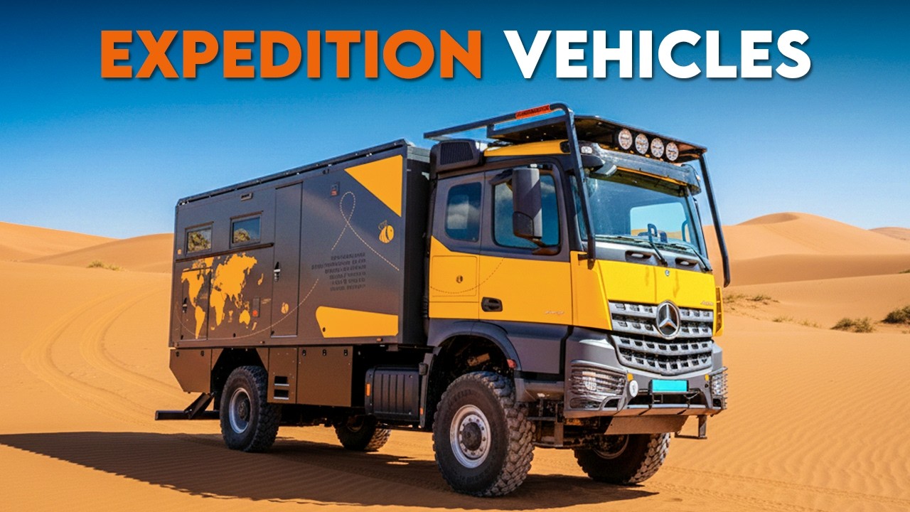 25 Expedition Vehicles & Overlanding Vehicles for Ultimate Off Road Travel