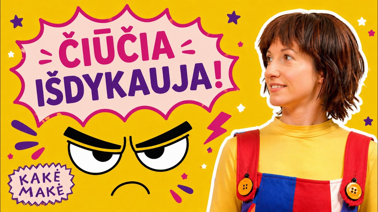 Kodėl Čiūčia nebeklauso Kakės Makės ir kas yra dresūra? Ką pasakė Kakė Makė?