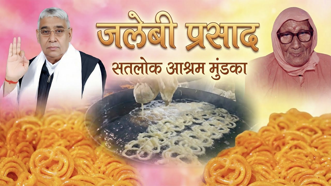 संत रामपाल जी के बोध दिवस के अवसर पर आयोजित तीन दिवसीय विशाल समागम में बने स्वादिष्ट जलेबी प्रसाद!