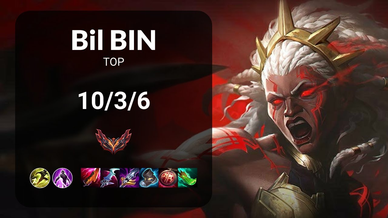 Bil Bin Ambessa vs Olaf TOP - KR GRANDMASTER Patch 15.6