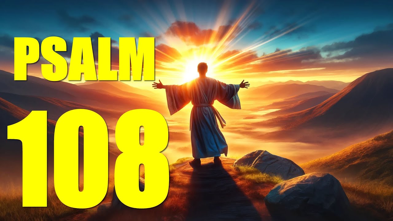 Psalm 108 Reading:  Assurance of God’s Victory over Enemies (With words - KJV)