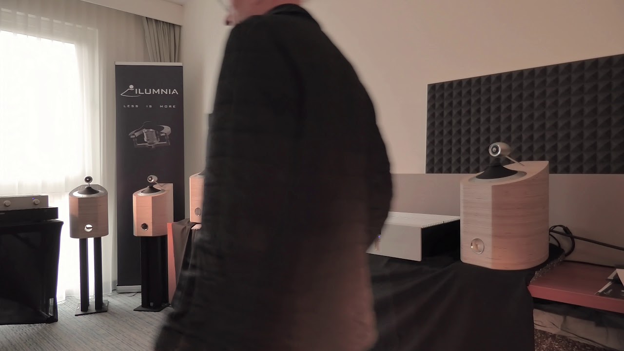 NEW MUSIC HIGH-END 2018 BRUSSELS: Ilumnia Vocalis Loudspeakers