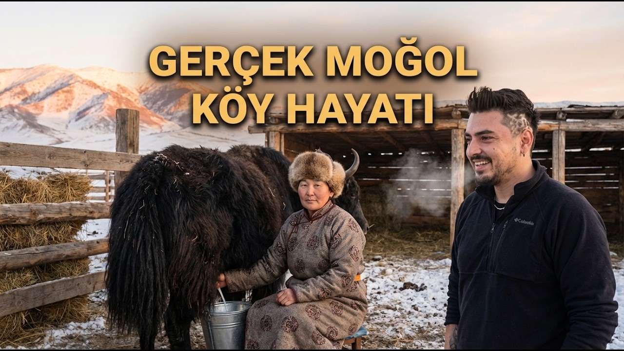 Gerçek Moğol Hayatını Yaşarken… Donmuş Hövsgöl’de Her Şey Ters Gitti!