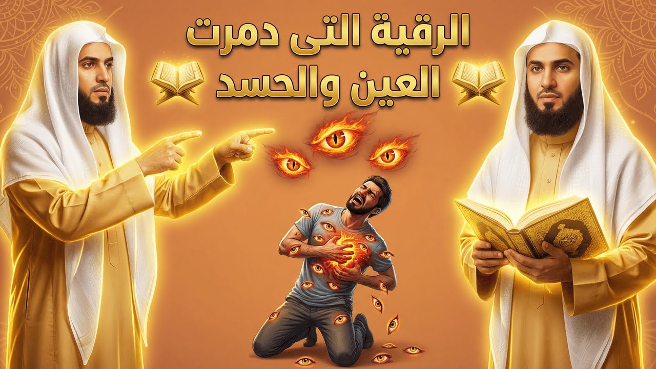 الرقية التى دمرت العين والحسد اقوى رقية شرعية شاملة لتفجير العين الحاسدة وخروج الحسد وتطهير الجسد