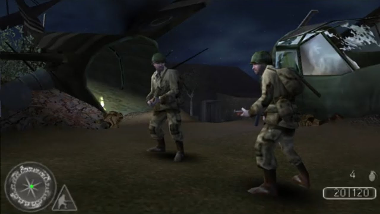 Gak lag lagi. Call of duty Roads to victory mission 3: Glider crash 