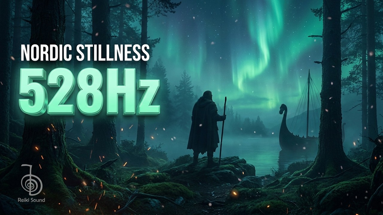 🔵 Endless Nordic Stillness | 528Hz Nordic Ambient Reiki Music