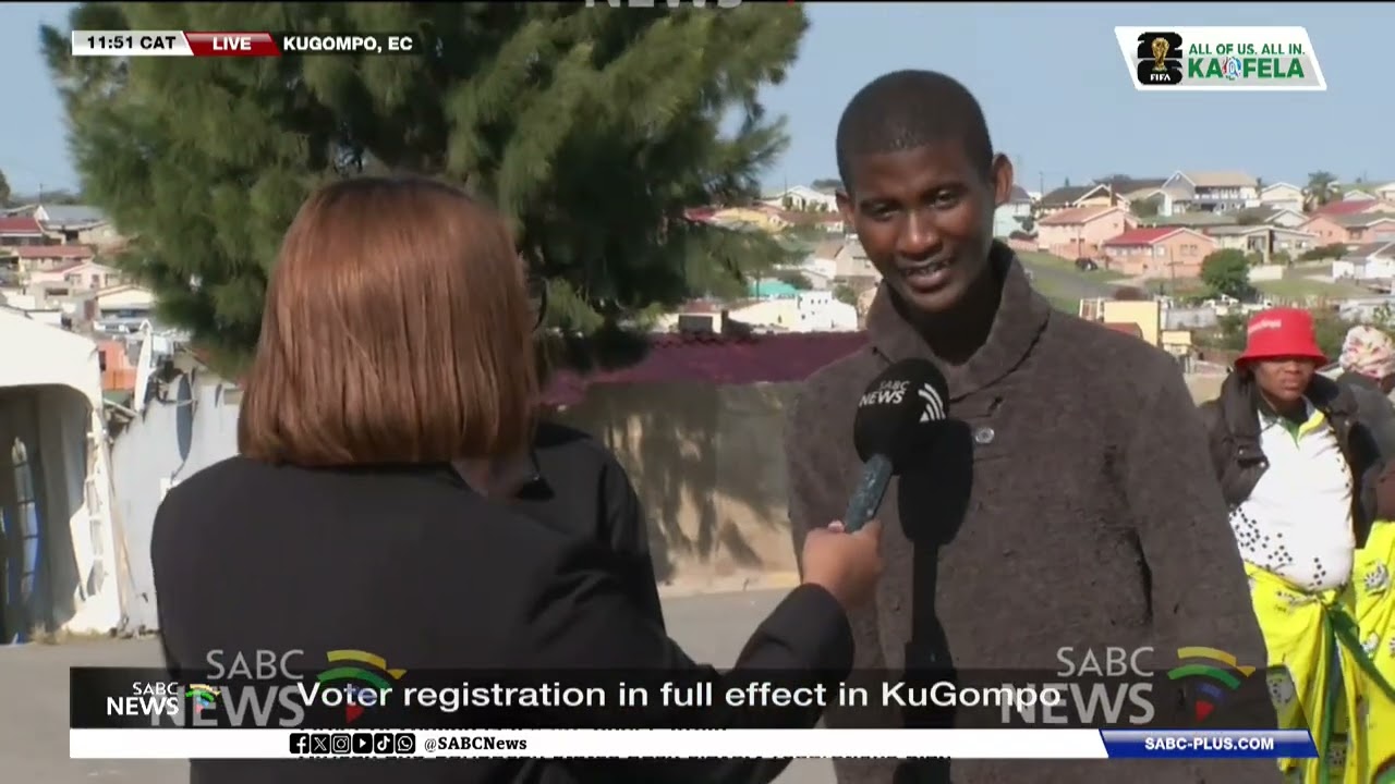 Voter Registration | Voter verification underway at KuGompo in the Eastern Cape