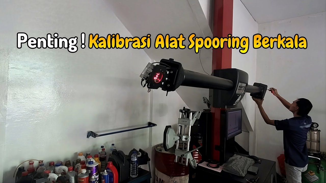 Review Singkat Proses Kalibrasi Alat Spooring 3D Hunter