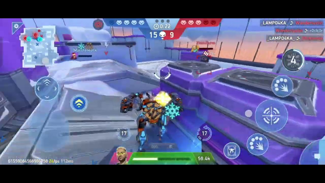 Mimiker (4) x Repeater 10 (6)  / Mech arena gameplay / Мех арена Игра