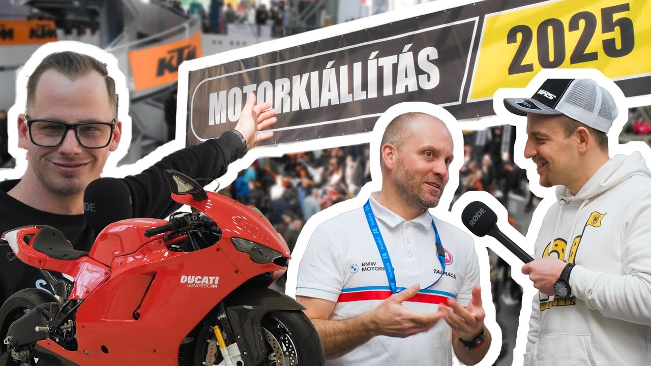🏍️ Motorkiállítás 2025 – Exkluzív interjúk és kulisszatitkok, amit élőben nem láthattál! 🎥