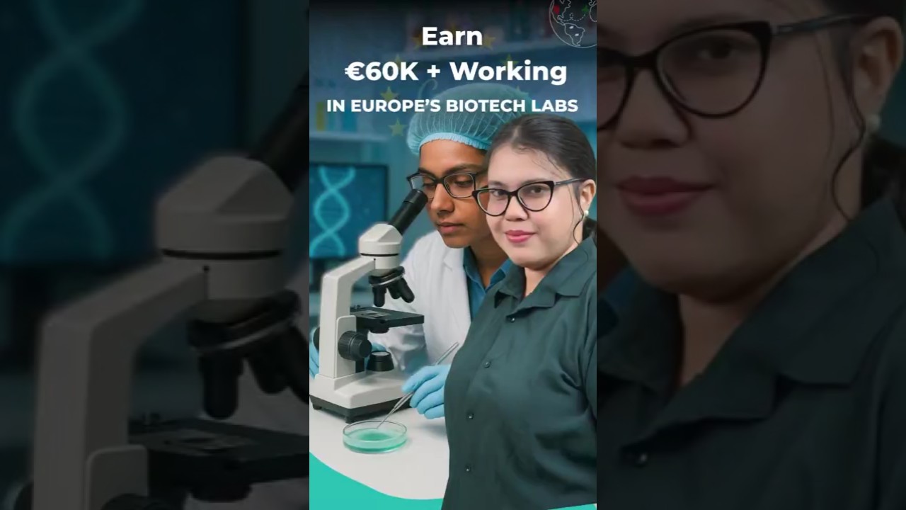 Europe's Biotech Boom: Full Scholarships for Master's in Biotechnology