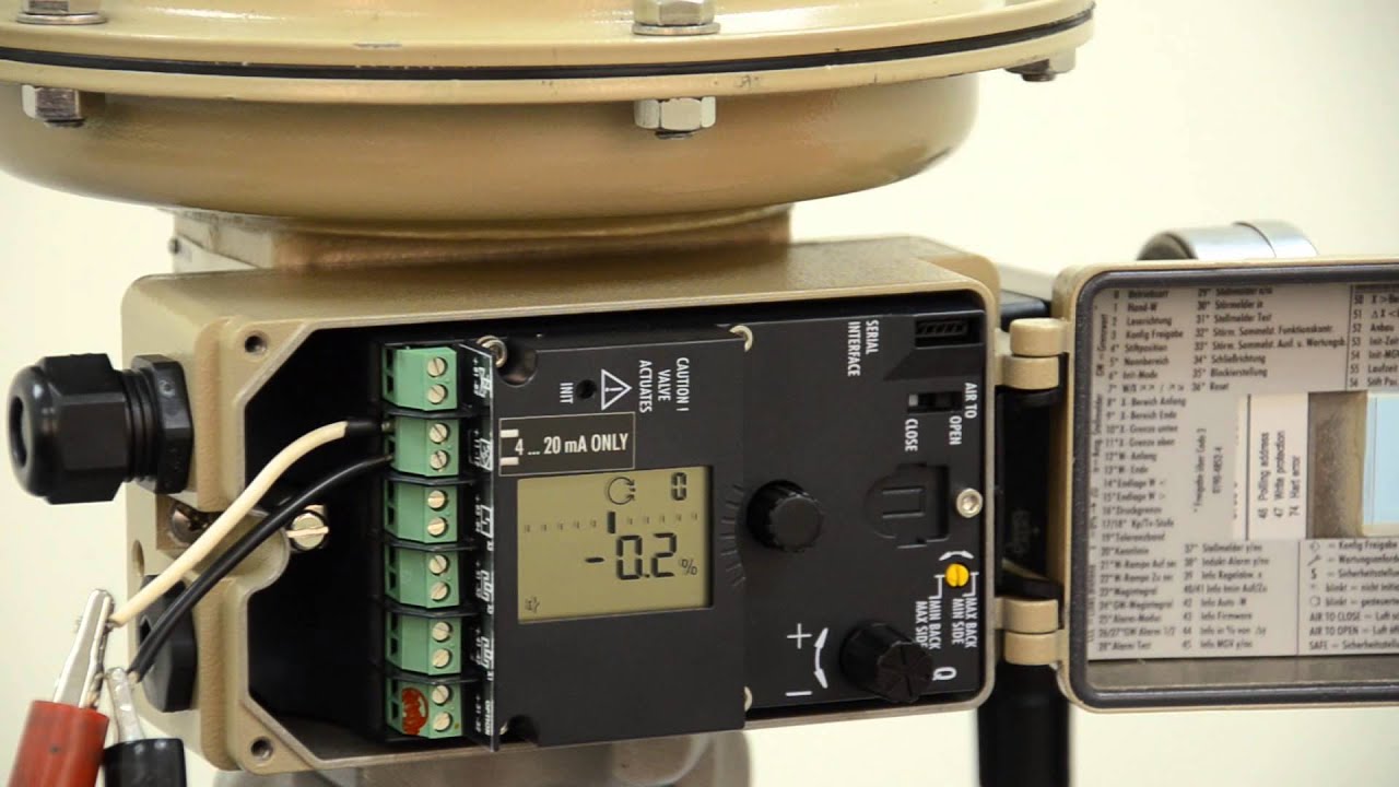 Configuring the Samson 3730 Positioner