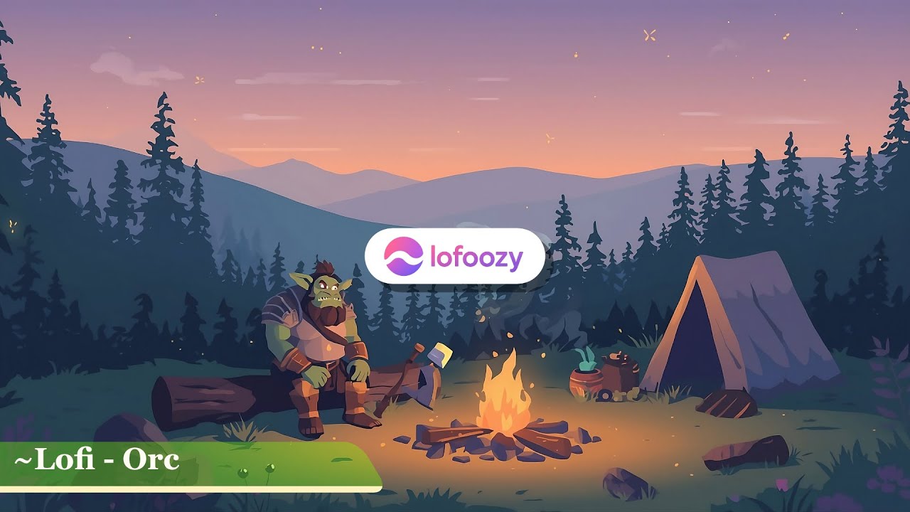 “Lofi Orc ⚔️ Dark Fantasy Chillhop for Focus, Writing & Mood” 